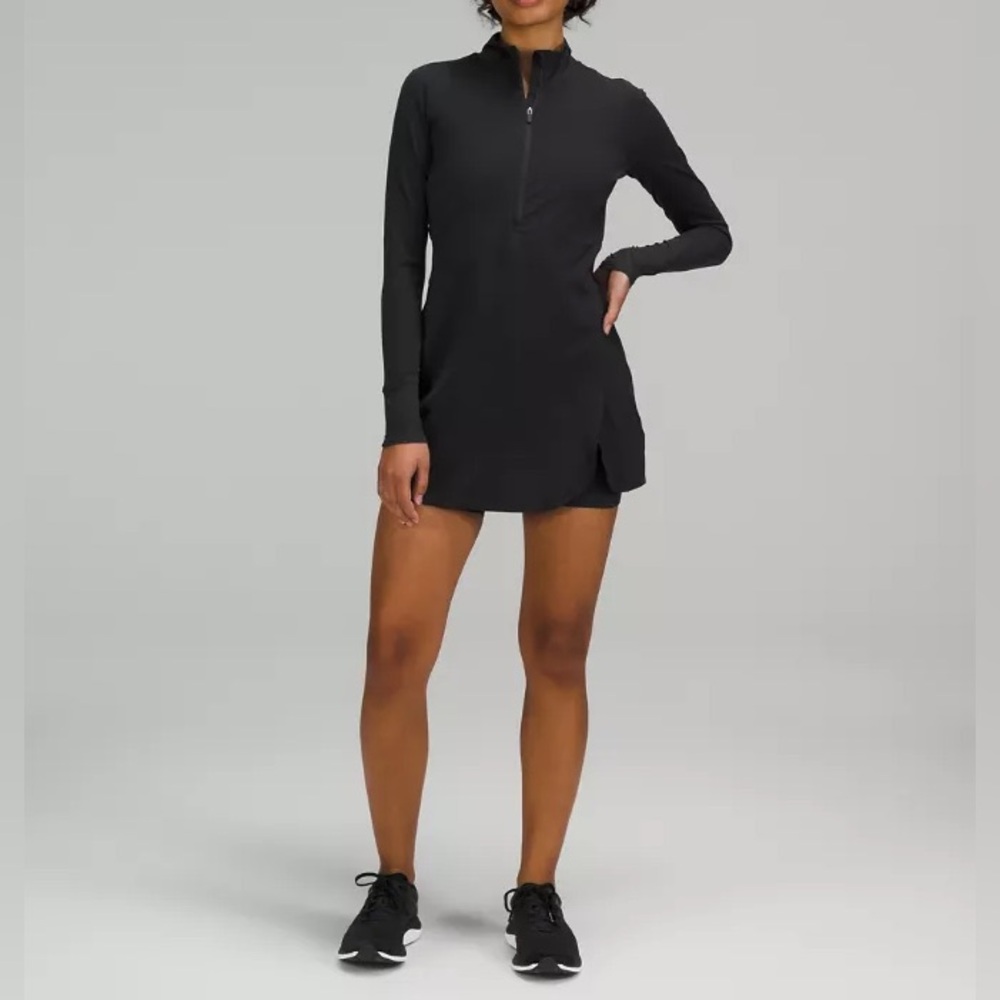 lululemon athletica Black Mini Dress
